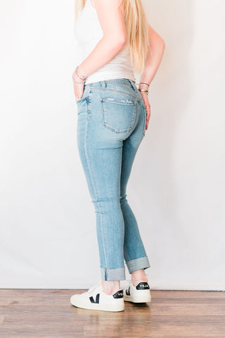 betty slim straight denim back 