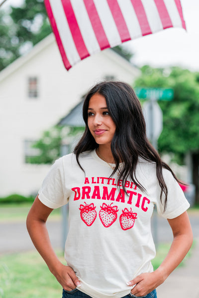 Dramatic Berry Graphic Tee
