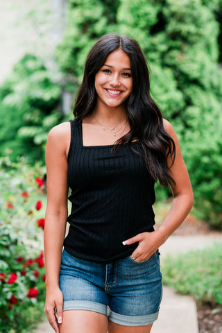 amy ribbed tank