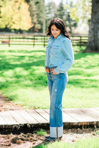 Back West Denim Shirt