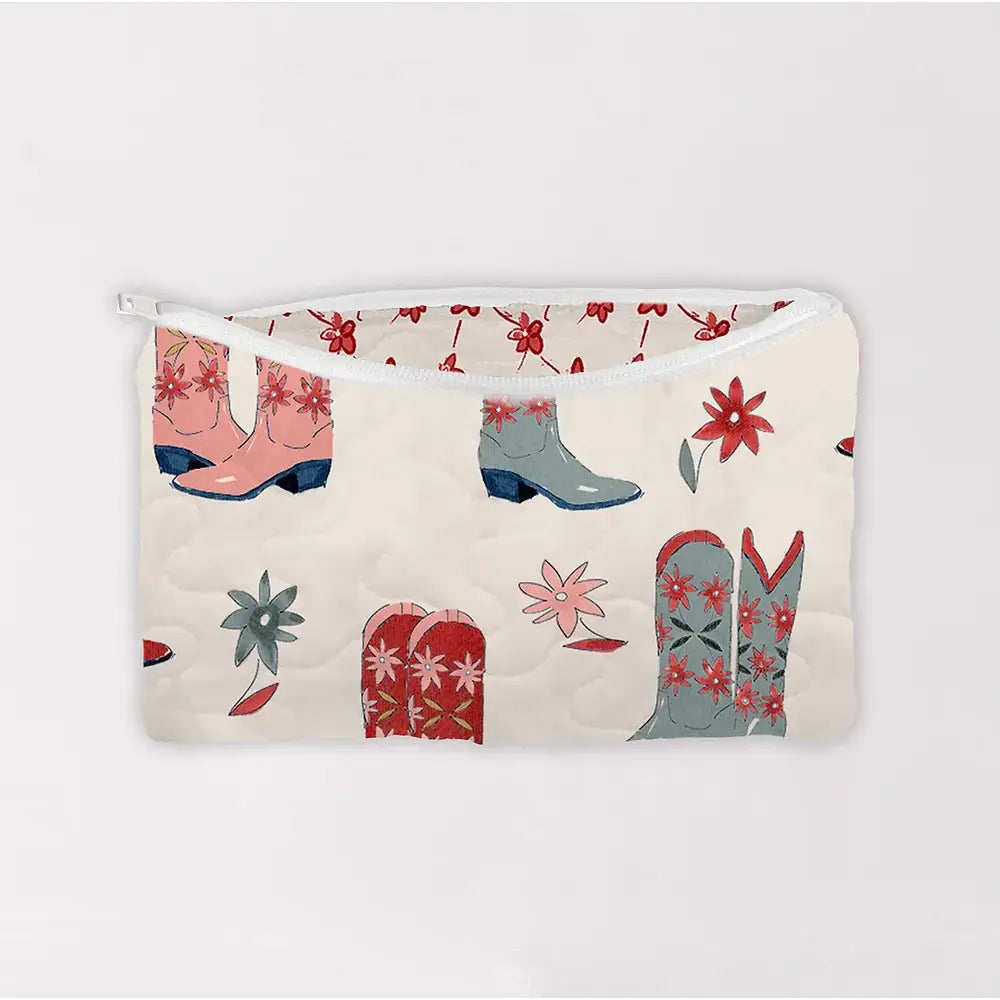 Quilted Make-Up Bags