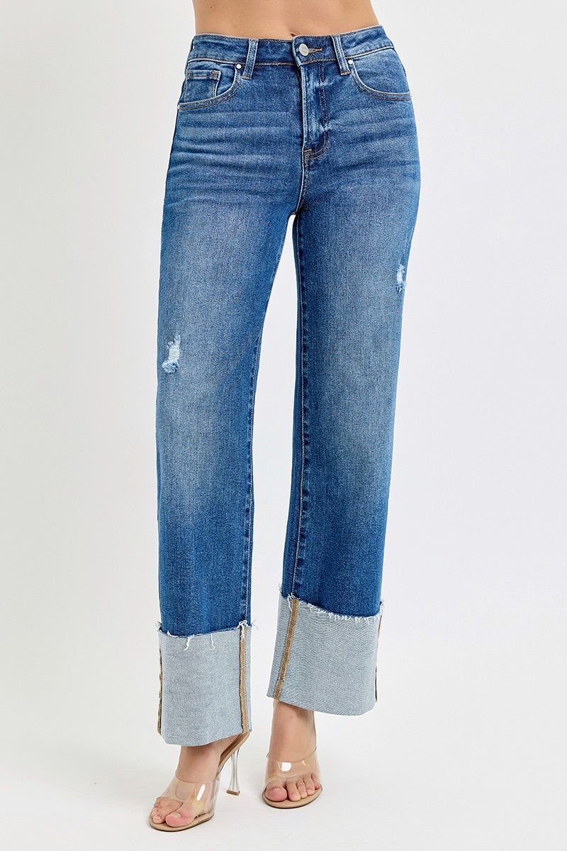 Dallas Cuffed Denim