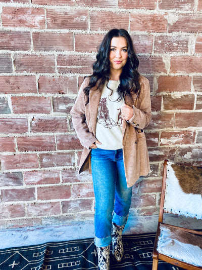 Corduroy Dreams Blazer