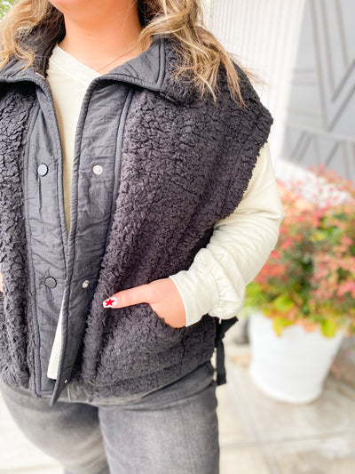Holly Sherpa Vest