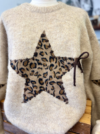 Wild At Heart Star Sweater
