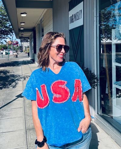 USA Patch Top