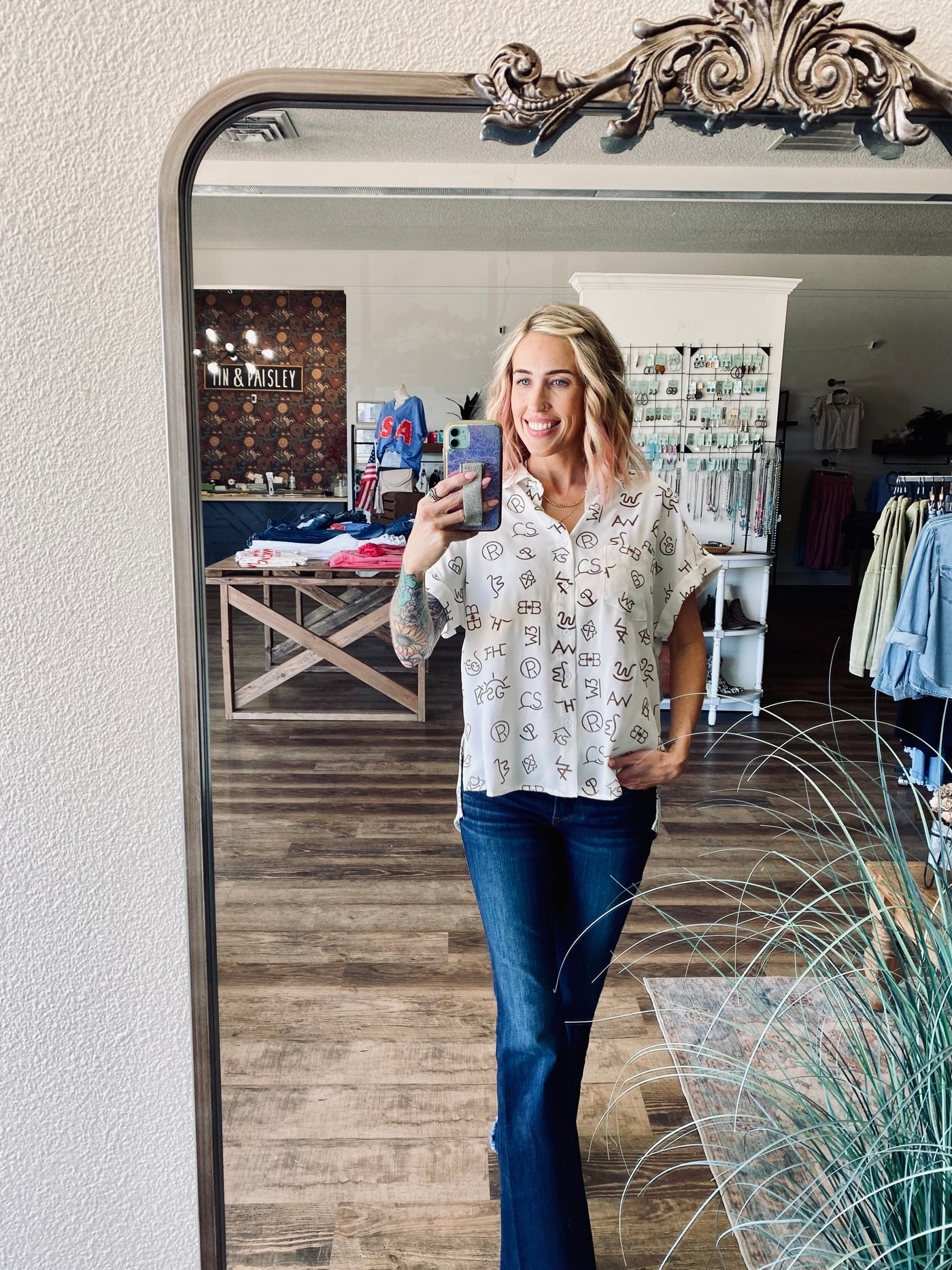 Branded Blouse