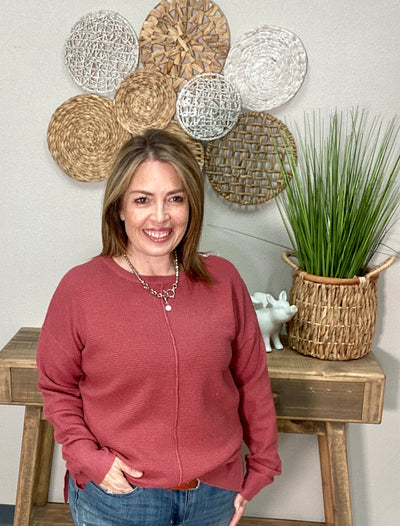 Dakota Waffle Sweater