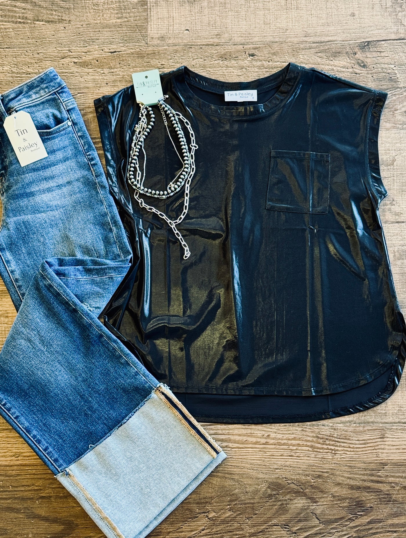 Metalic Blouse