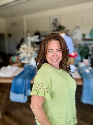 Calico Crochet Sweater