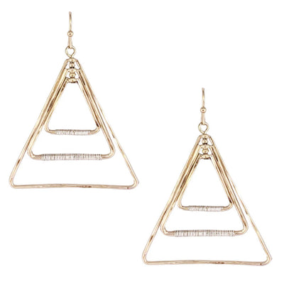 Triangle Earring Gold