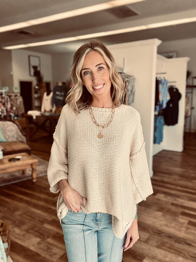 Fence Line Sweater