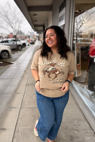 Buck Off  Oversized Tee