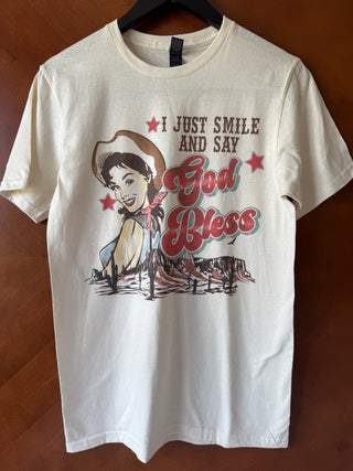 Just Smile Tee