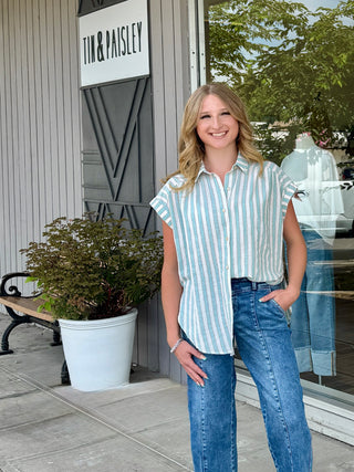 Fresh Mint Blouse