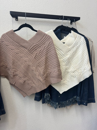 The Willow Sweater Poncho