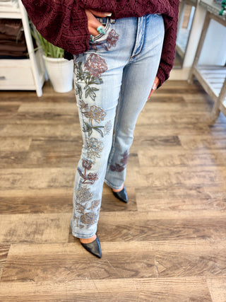 Untamed Rose Jean