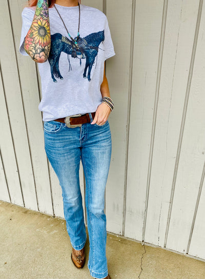 Blue Roan Tee