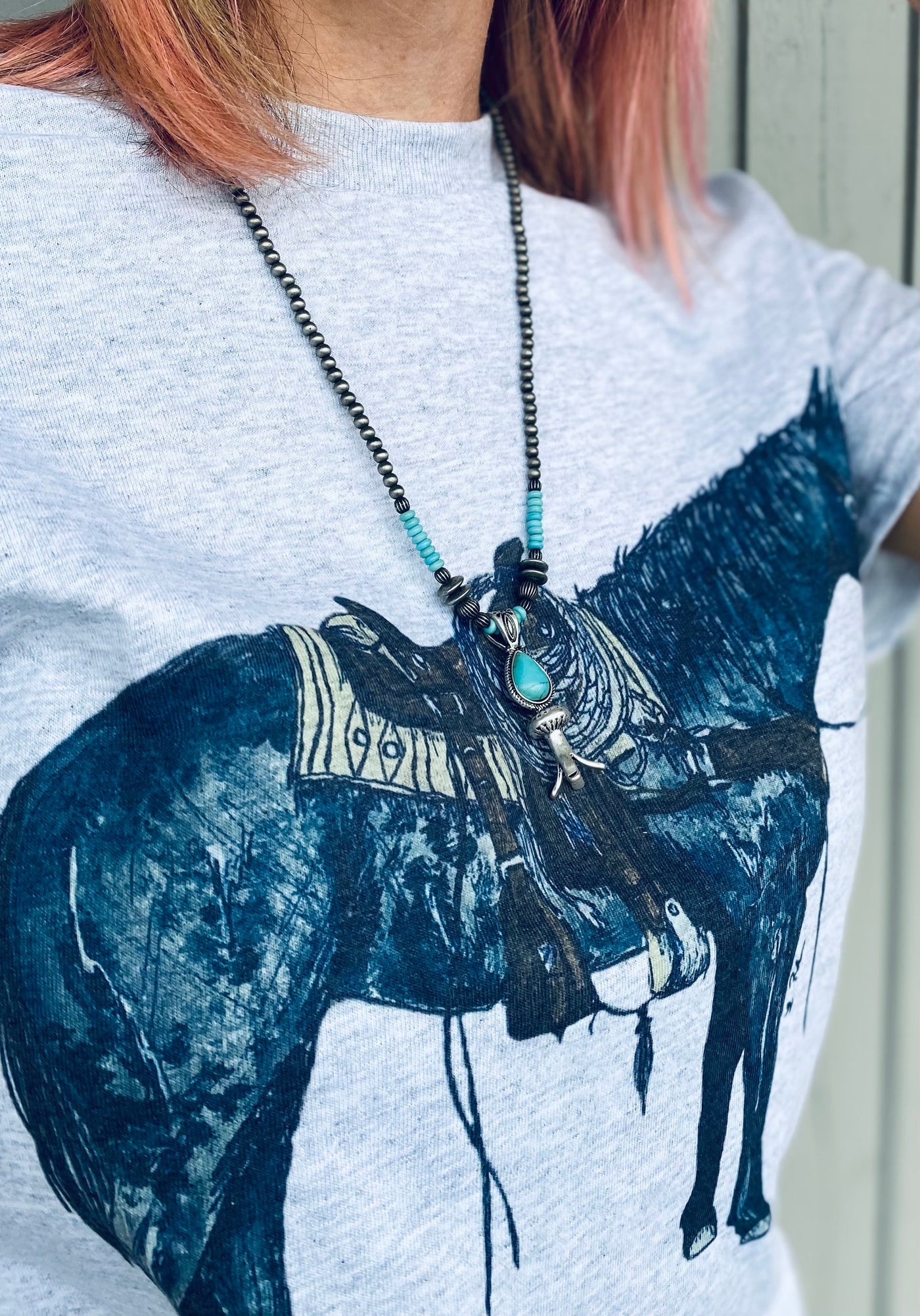 Blue Roan Tee