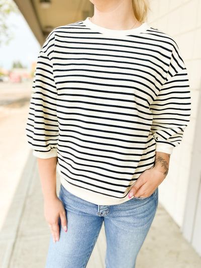 Harper Striped Top