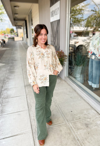 Grace Flowers Blouse