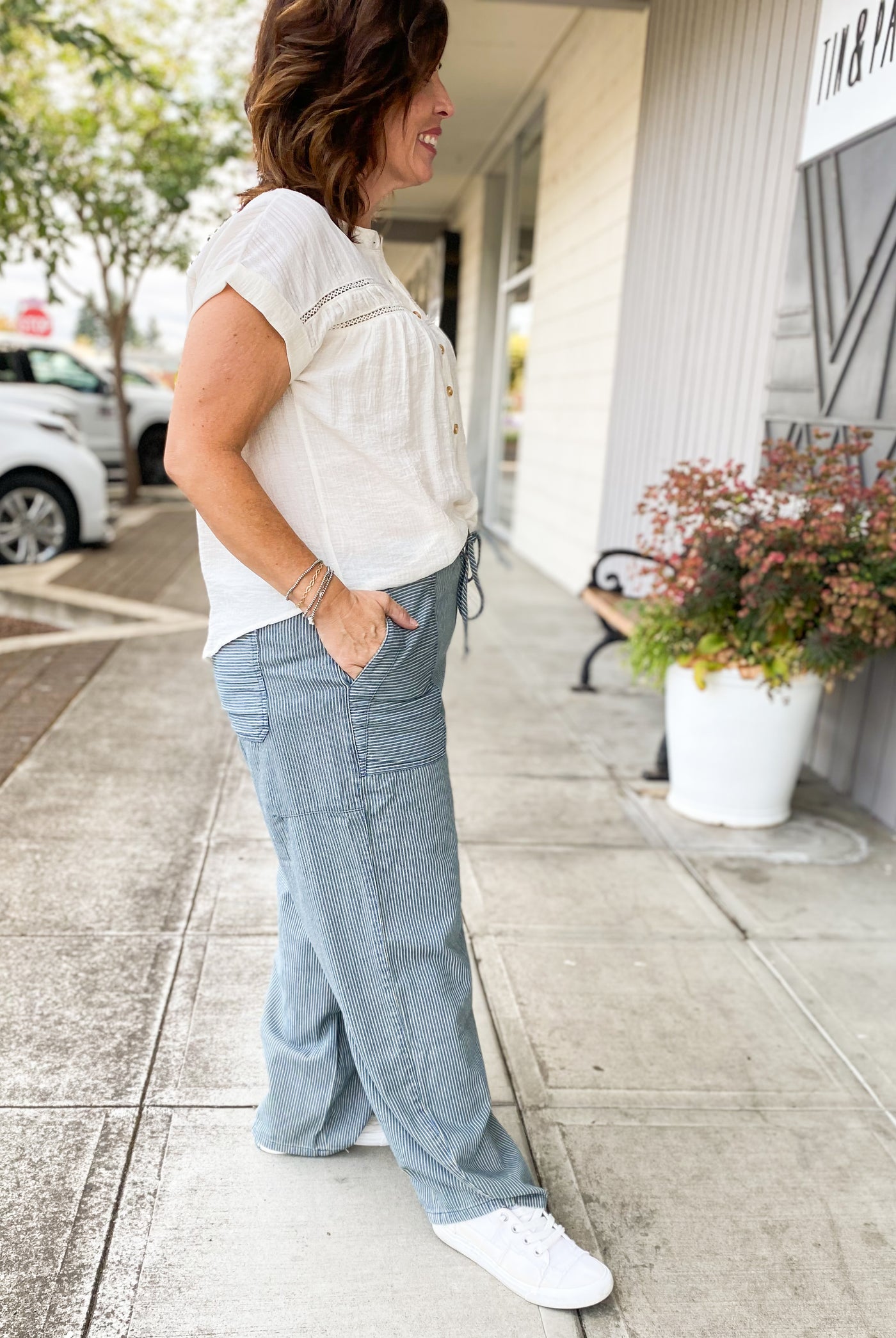 Matey Striped Pant