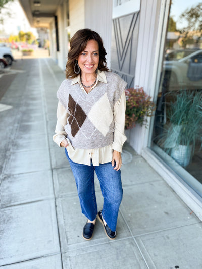 Argyle Sweater Vest