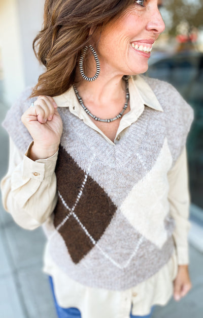 Argyle Sweater Vest