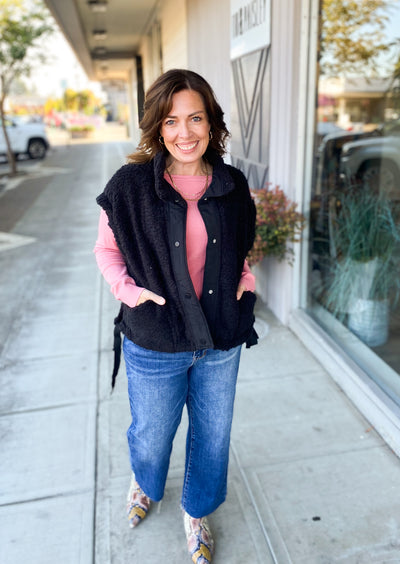 Holly Sherpa Vest