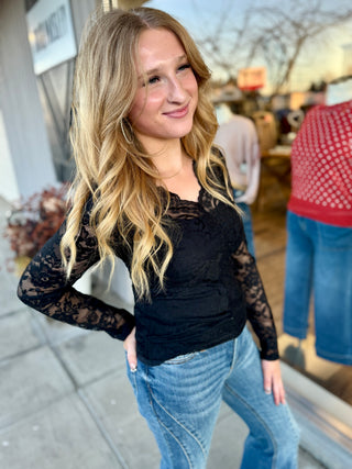 Kayla Lace Top