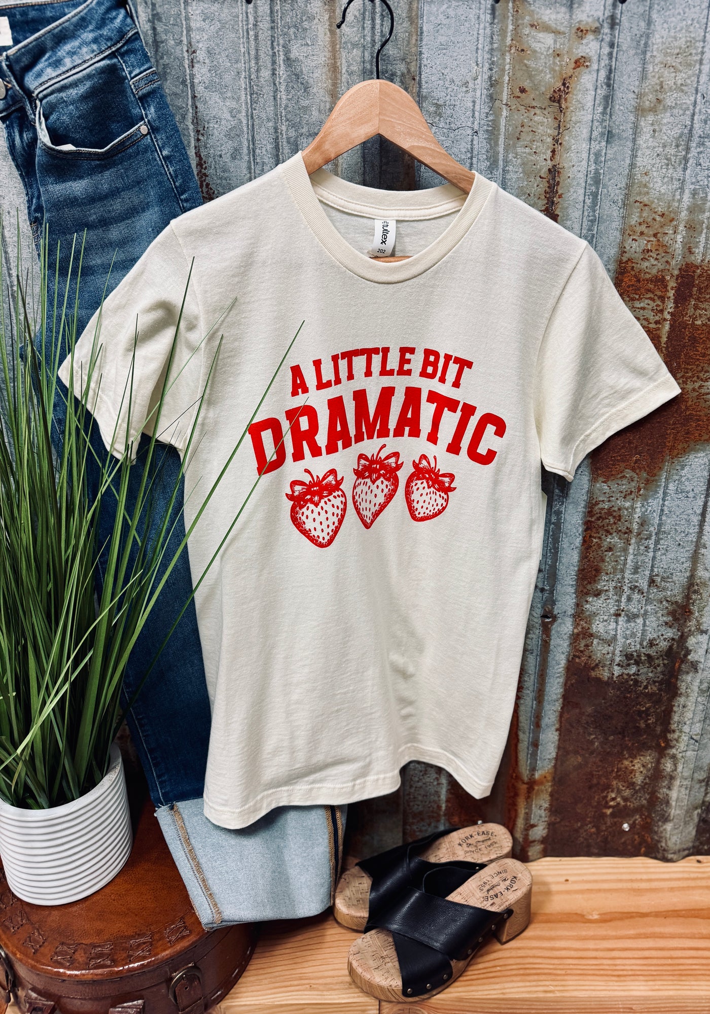 Dramatic Berry Graphic Tee