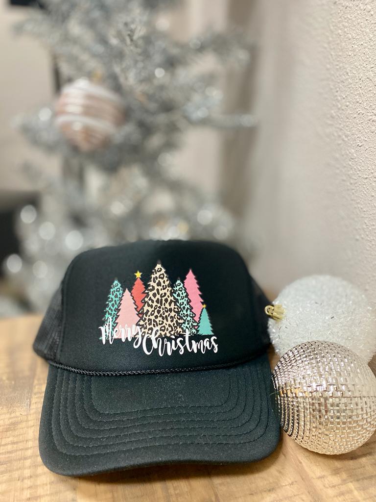 Merry Christmas Trees Hat