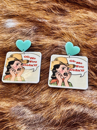 You Didn't! Earrings