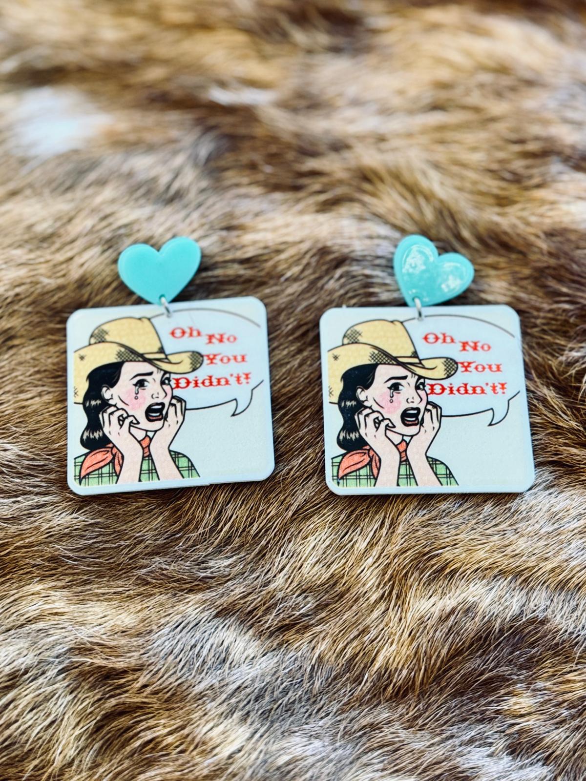 You Didn't! Earrings