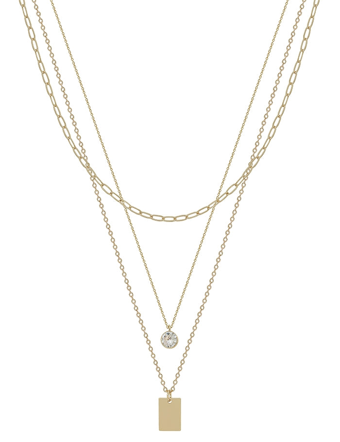 Triple Layered Necklace