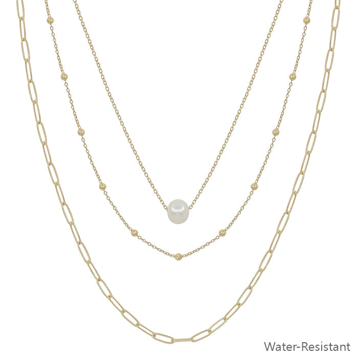 Pearl Beaded Necklace