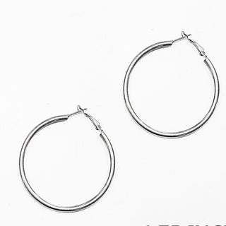 Worn Hooped Earring