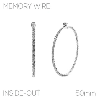 Rhinestone Hoops