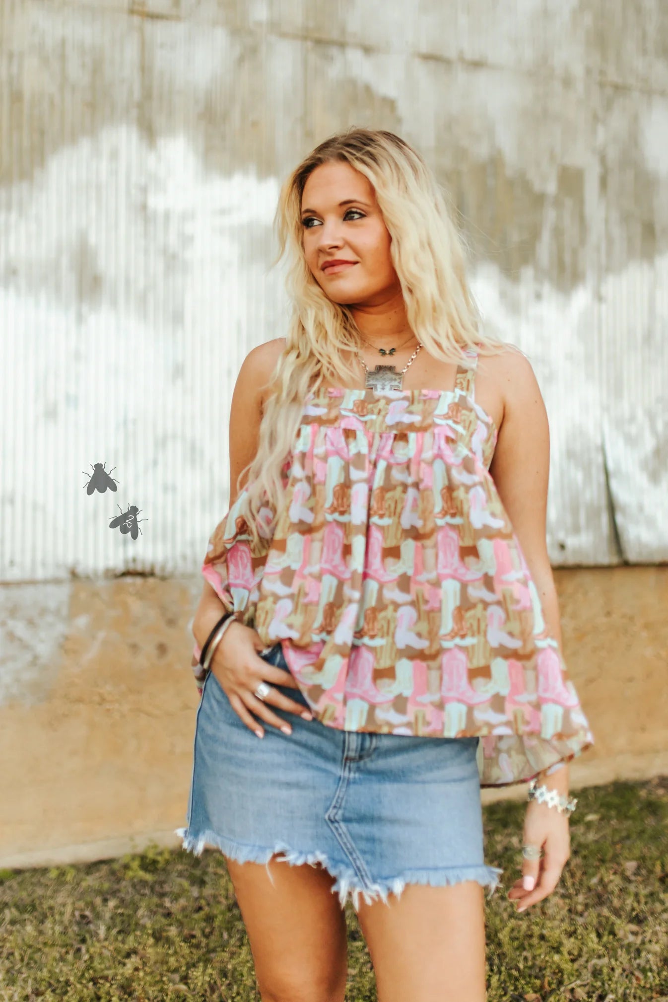 Ruffled Rodeo Tank