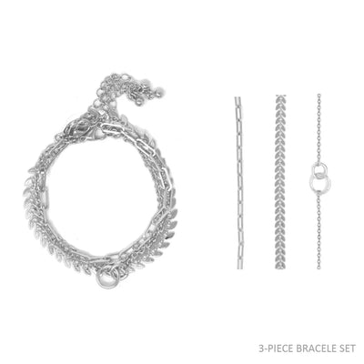 Trixi Chain Bracelet Set