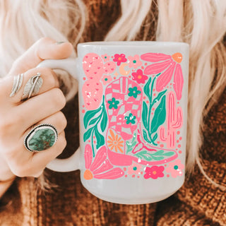 Boho Western Mug