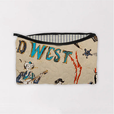 Quilted Make-Up Bags