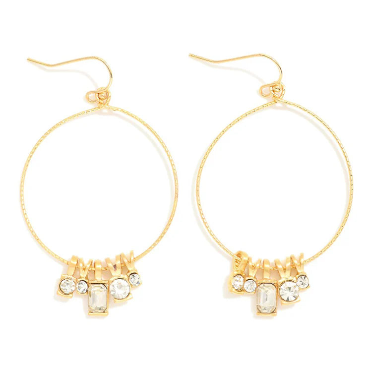 Crystal Drop Earring