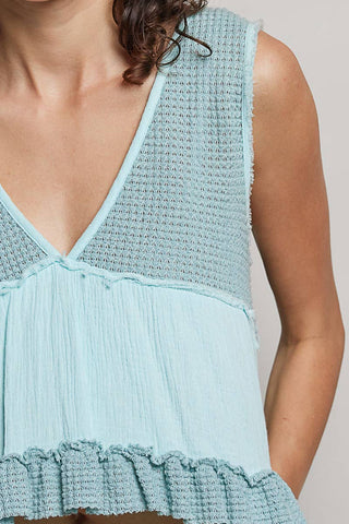 Flora Crop Tank