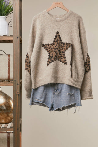 Wild At Heart Star Sweater
