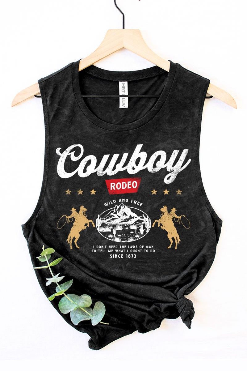 Cowboy Rodeo Graphic Tank