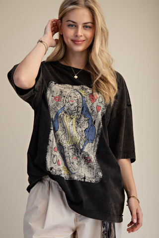 Lucky Queen Oversized Tee