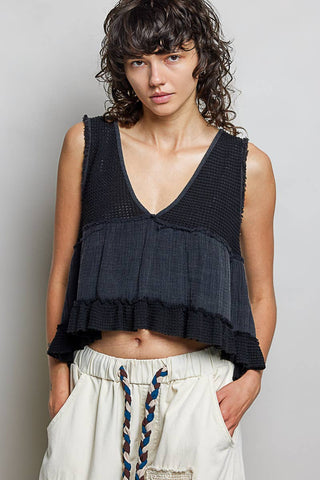 Flora Crop Tank