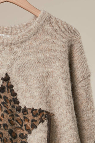 Wild At Heart Star Sweater