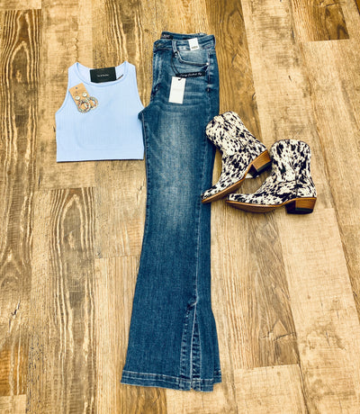 Loretta Lynn High Waisted  Boot Cut